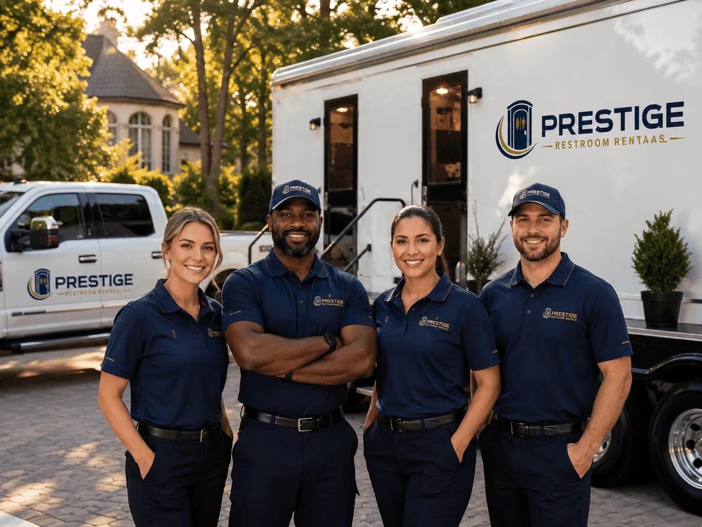 Trusted Luxury Portable Restrooms company in Wallis, TX